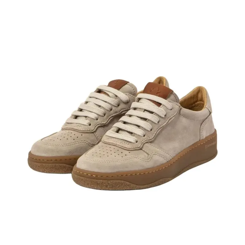 El Naturalista Tierra Low-Top Skateboard Shoes Unisex Gray-1