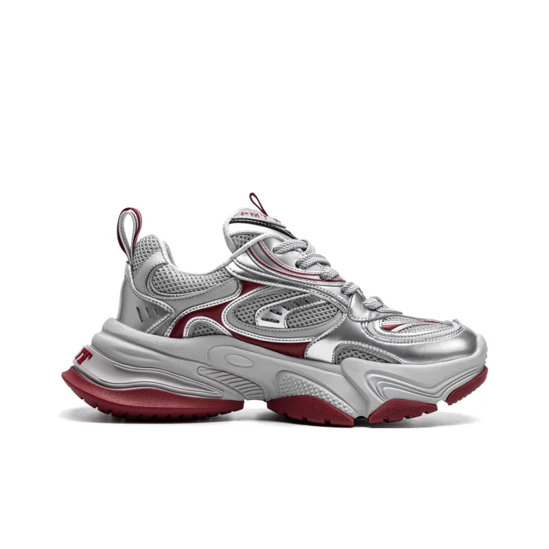 PMT Nirvana Series Anti-Slip And Wear-Resistant Lightweight Height Increasing Low-Top Chunky Sneakers Unisex-19