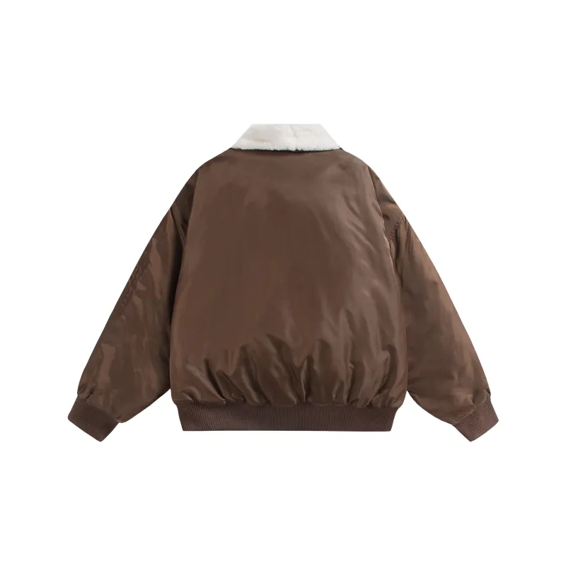 GEOFFREY B. SMALL Puffer Jacket Unisex Coffee-1