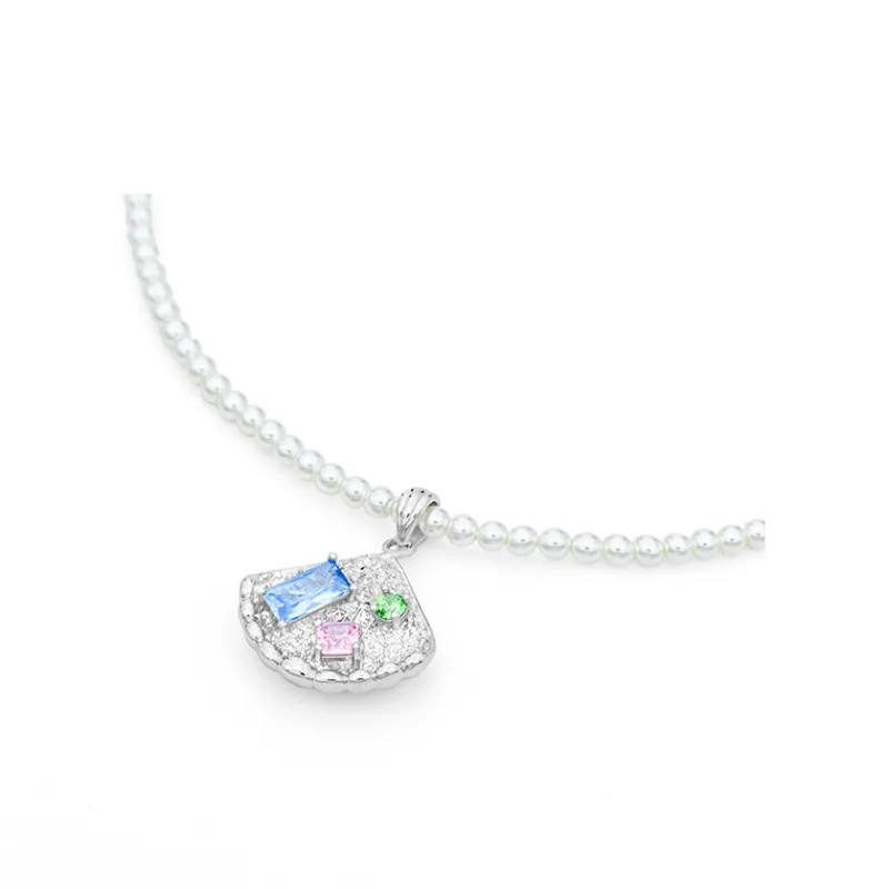 CHICI VANGO Copper Zircon Necklaces Unisex-2