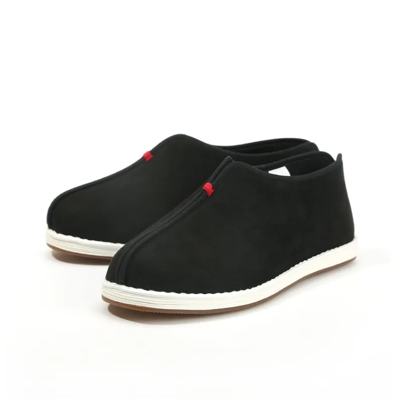 Old Meihua Low Top Casual Shoes Men's Black-2