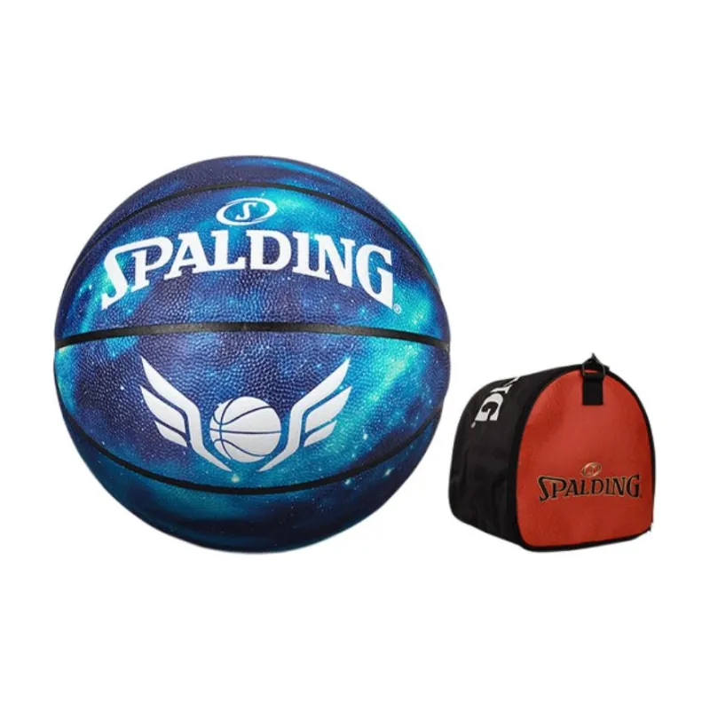 SPALDING Trend Series PU Basketball Blue Size 7 Ball Training Unisex-9