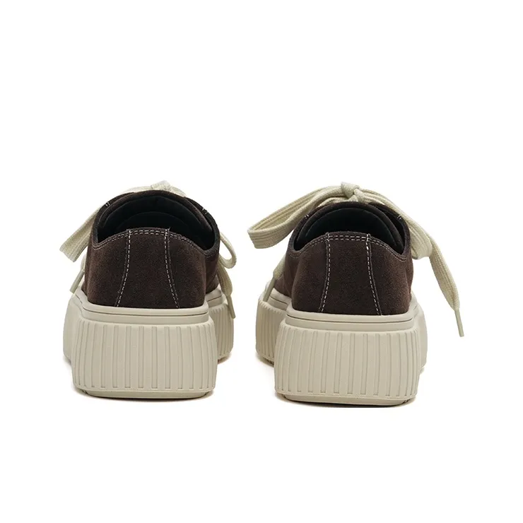 MASOOMAKE Height Increasing Low Top Skateboard Shoes Women's-2