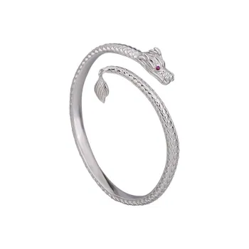 Happy Tide 999 Fine Silver Bangles Women's Silver