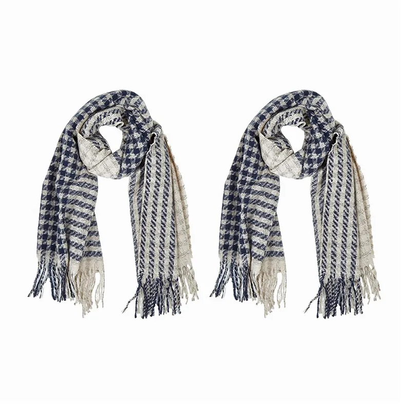 NAME.S Knit Scarves Unisex Box+Shopping Bag-10