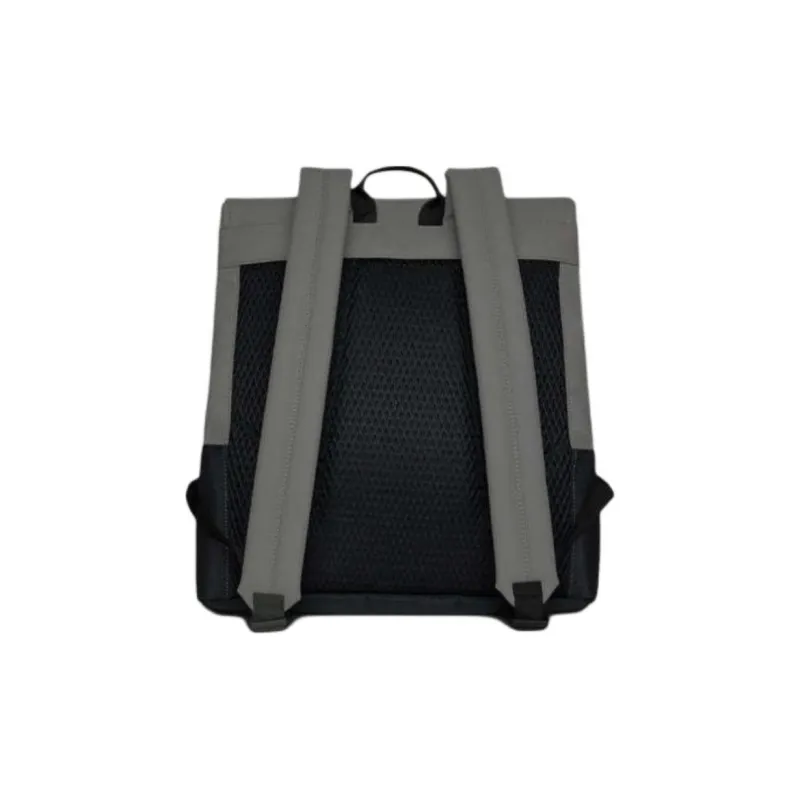 Rains Polyester Backpack Regular Unisex Gray-1