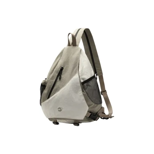 GOLF Fabric Sling Bag Regular Unisex Smoke Green/Gray Black