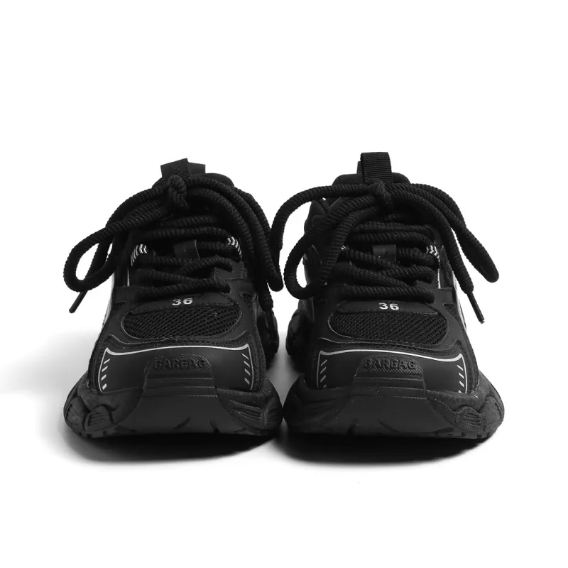 HUANQIU Anti-Slip And Wear-Resistant Breathable Low-Top Chunky Sneakers Women's-10