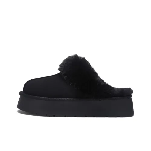 Warrior Abrasion-Resistant Slip-Resistant Wrap-toe Slippers Women's Black