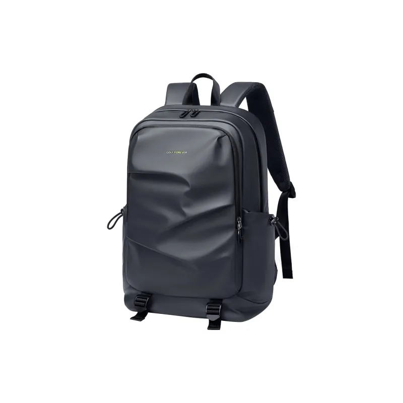 GOLF Fabric Laptop Backpack Regular Men's Dusty Black/Elegant Gray-7