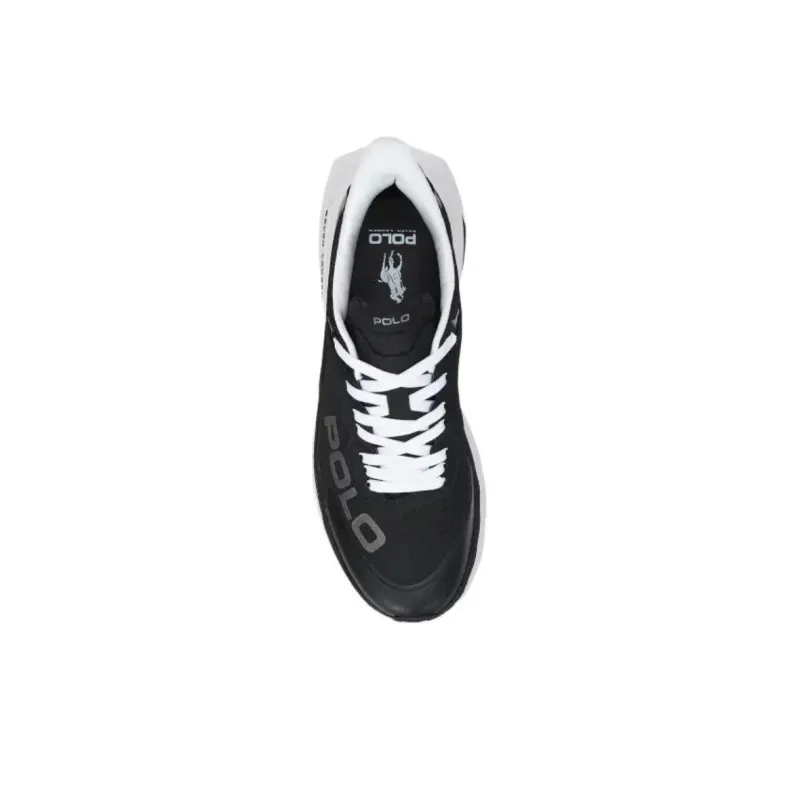 Polo Ralph Lauren Court Blade Low Top Casual Shoes Men's Black-3