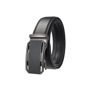 Yalu Cow Split Leather Leather Belts Men's Width  3.5cm Gift Box Sets