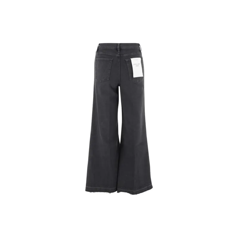 FRAME Le Palazzo Crop Released Hem Jeans-1