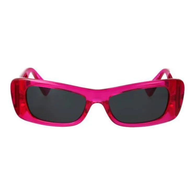 VERSACE Rectangle Frame Sunglasses-1
