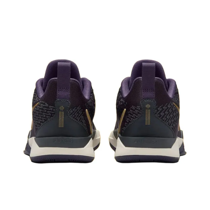 Nike Sabrina 2 Abrasion Resistant Low Top Children's Basketball Shoes Purple Unisex-3