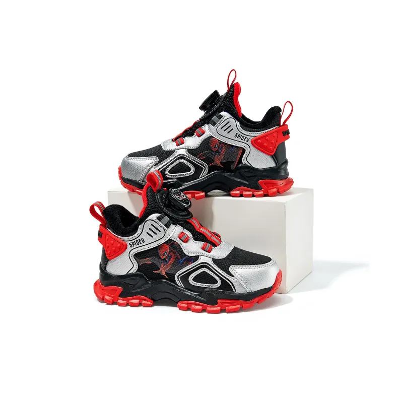 Disney Spider-Man Series Kids Lifestyle Shoes Black Red Kids'-5