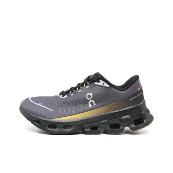 On Cloudspark Anti Slip Wear Resistant Low Top Running Shoes Women's Gray