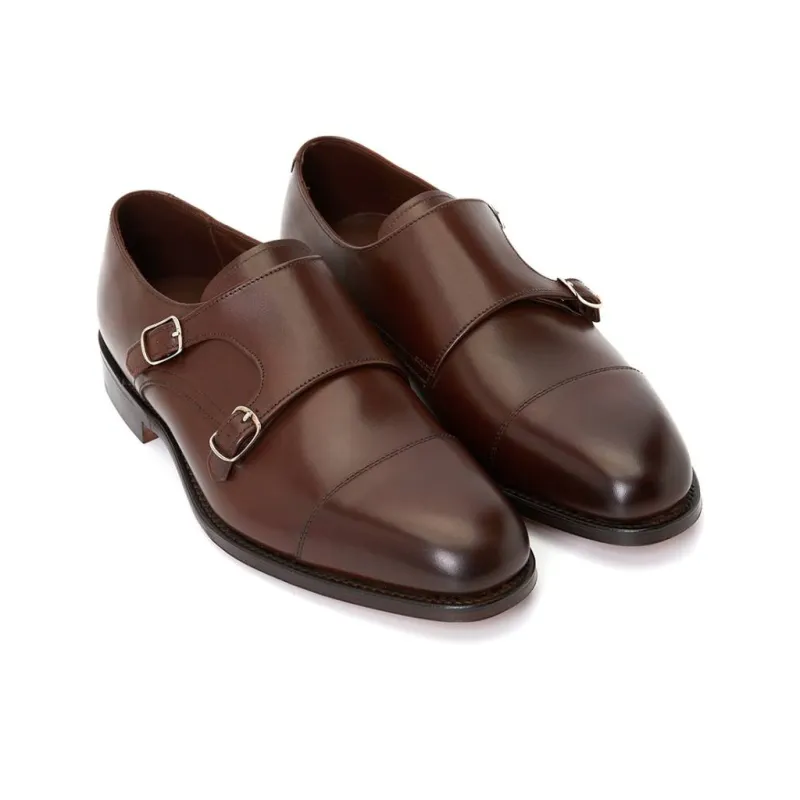 LOAKE Cannon Dress Shoes Men's Brown-2