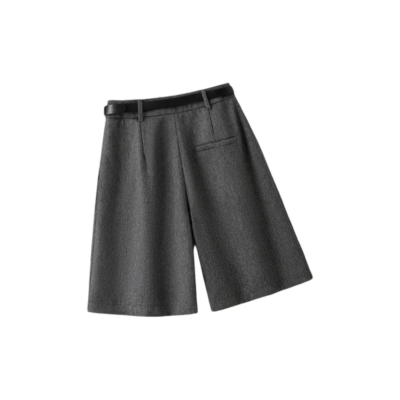 IHIMI Casual Shorts Women's Dark Gray-1
