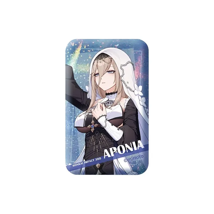 MIHOYO Alice Honkai Character Character Hero Illustration Collection Badges-2