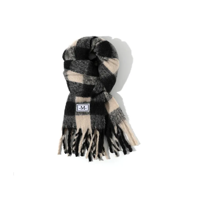15 MINS Knit Scarves Unisex-3