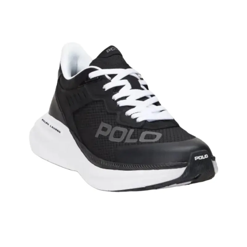 Polo Ralph Lauren Court Blade Low Top Casual Shoes Men's Black-2