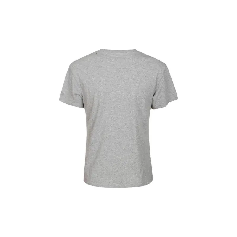 MC2 Saint Barth Emilie La Vedo Grigia Embroidered Crewneck T Shirt-1