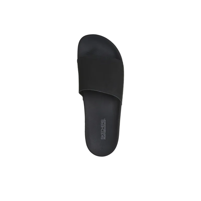 Skechers ON THE GO Slip-Resistant Abrasion-Resistant Slide Slippers Men's Black-3