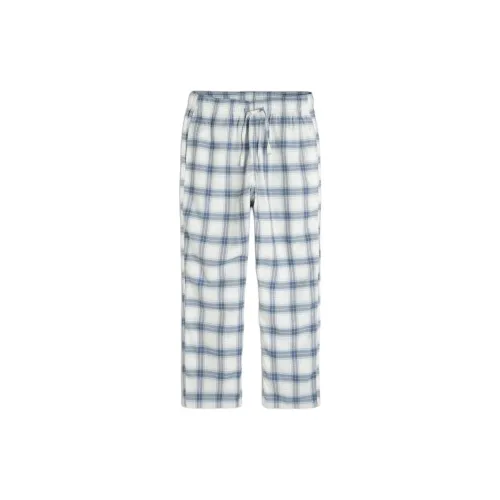Hollister Pajama Pants Men's Slate Gray Checkered