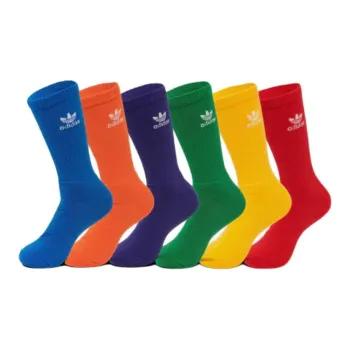 Adidas Originals Trefoil Crew Socks 6 Pairs