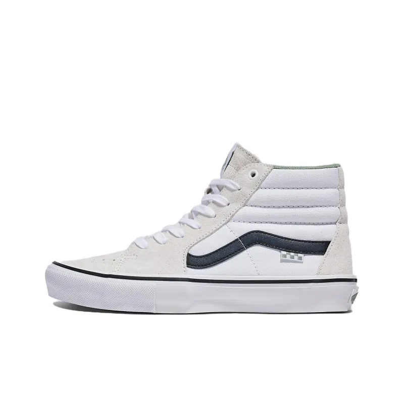 Vans Skate Sk8 Hi 'Blanc De Blanc White'-0