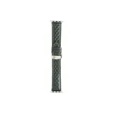 Apple Diamond Pattern Genuine Leather Folding Clasp ~ Jasper