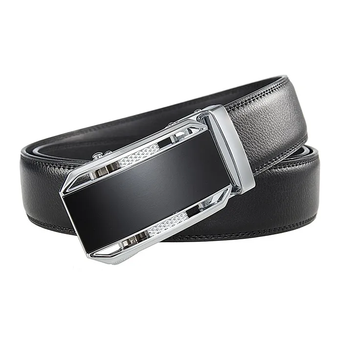 Yalu Cow Split Leather Leather Belts Men's Width  3.5cm Gift Box Sets-3