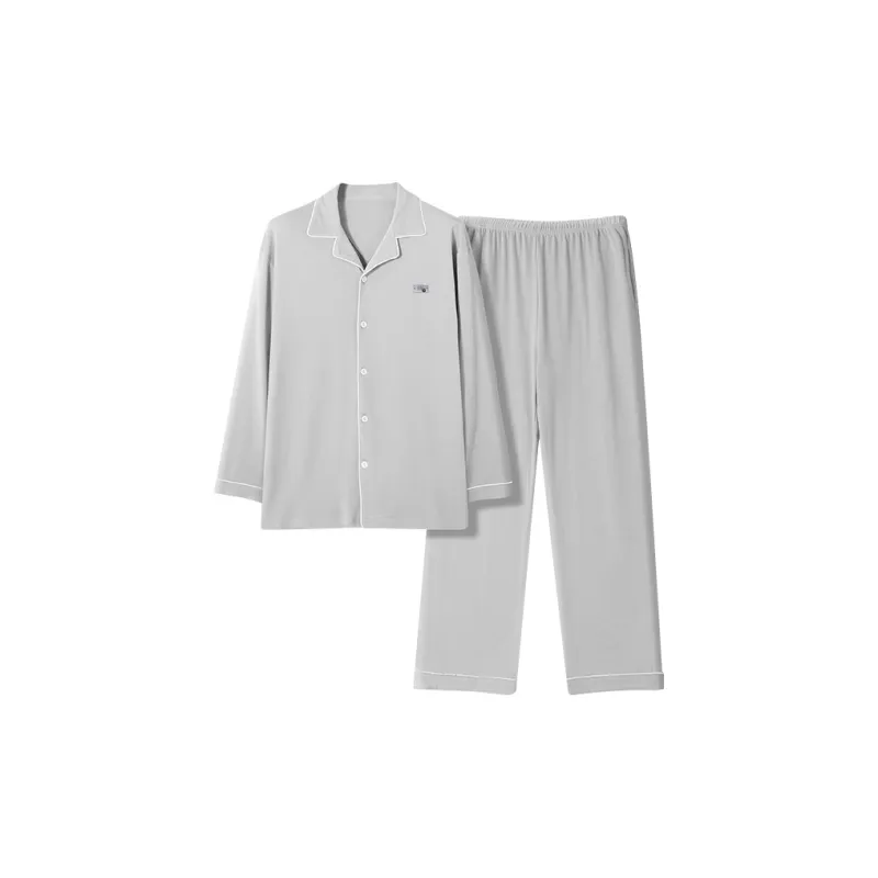 H YXIANG Men Pajama Sets-5
