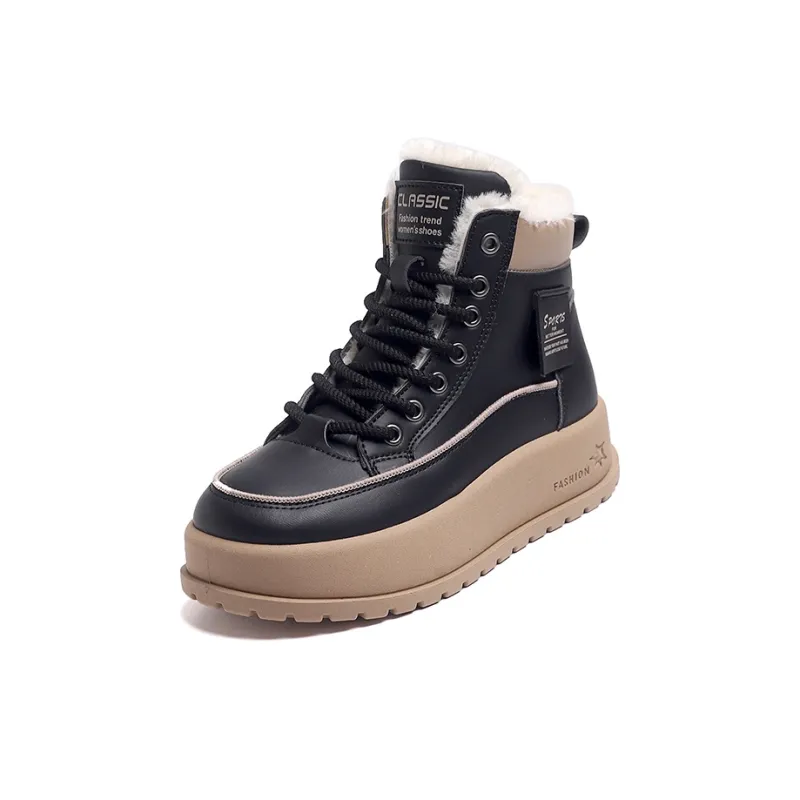 M.M Party Thermal Abrasion Resistant Short Snow Boots Women's-4