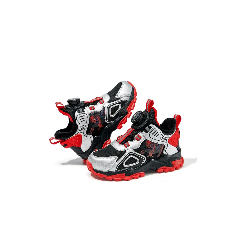 Disney Spider-Man Series Kids Lifestyle Shoes Black Red Kids'-3