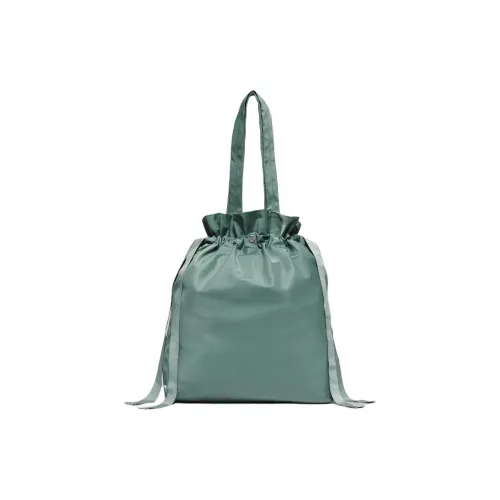 Lululemon Nylon Tote Bag, Shopping Bag, Handbag Regular Unisex Green