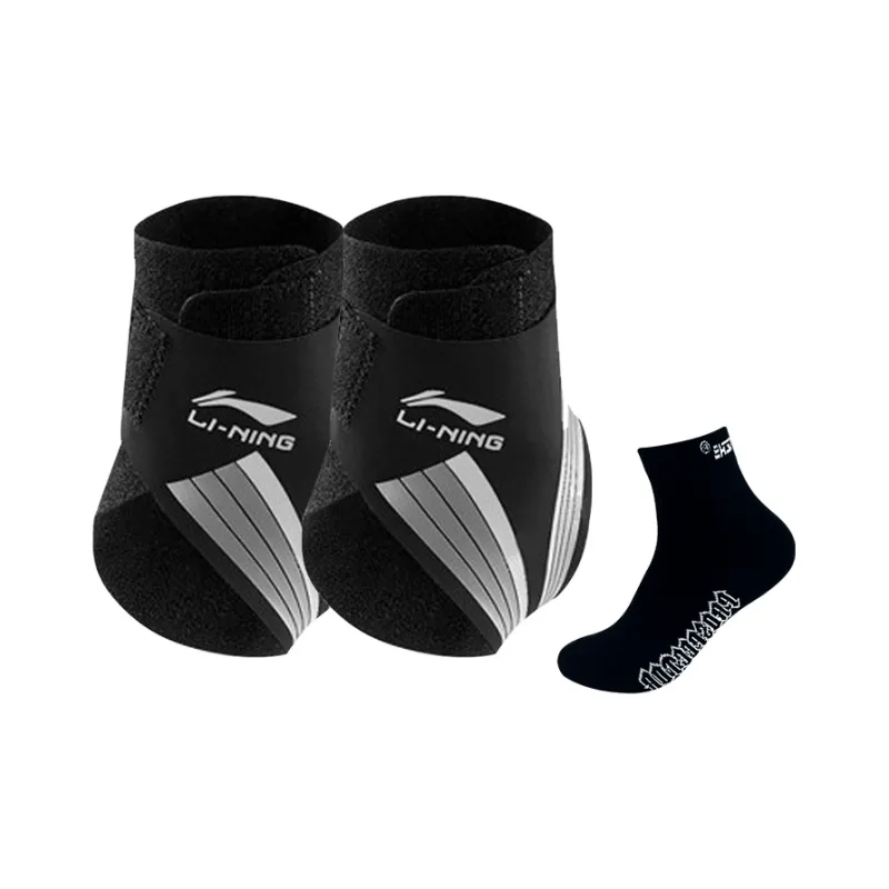 LiNing Ankle Braces Soccer Cycling Unisex Polyamide, Polyester, Elastane-30