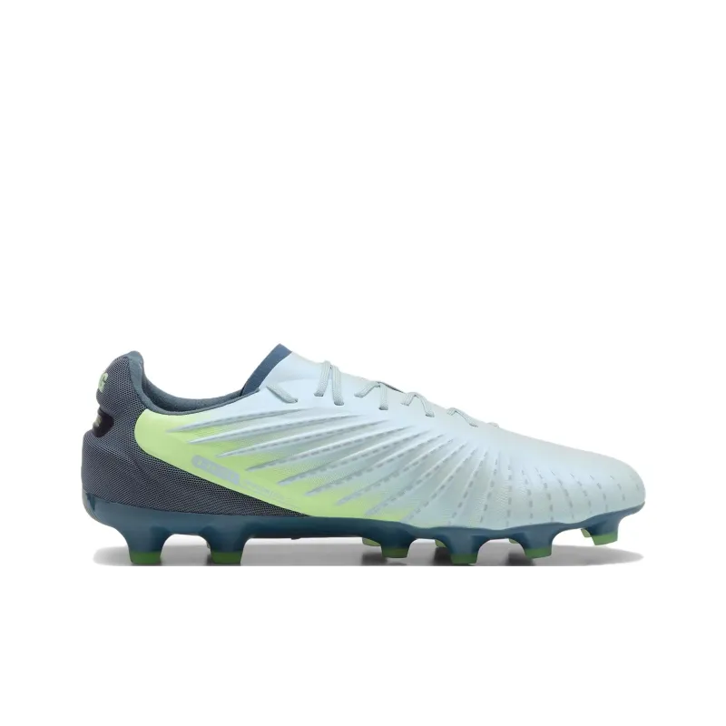PUMA King Ultimate HG Rubber Short Studs Wear Resistant Slip Resistant Soccer Shoes Men's Gray-1