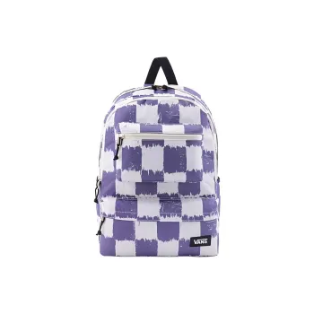 Vans Polyester Backpack Regular Women's Purple & White