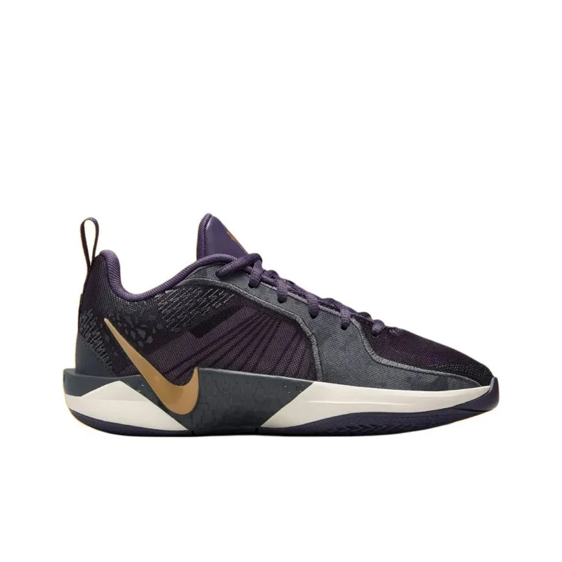 Nike Sabrina 2 Abrasion Resistant Low Top Children's Basketball Shoes Purple Unisex-1