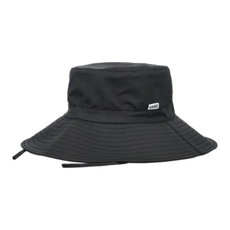 Rains Logo plaque Bucket Hat-0
