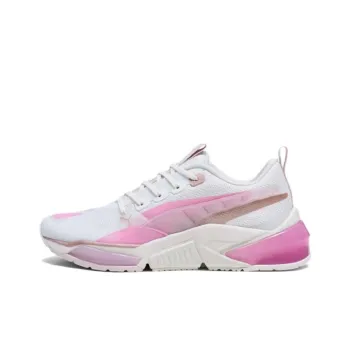 PUMA LQDCELL Optic Evo Anti-Slip Wear-Resistant Low-Top Casual Shoes Women's White Pink