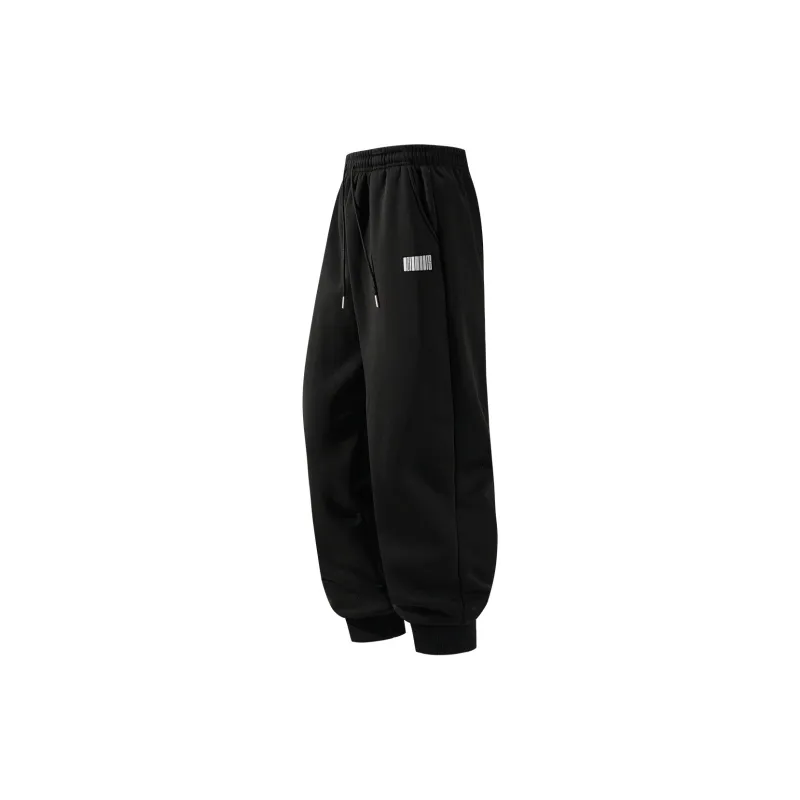 Small Columns Under The Sea Knitted Sports Pants Unisex-9