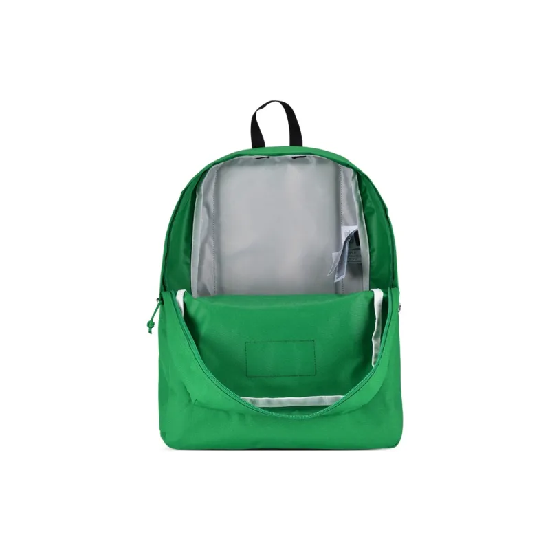 JanSport Fabric Backpack Medium Size Unisex University Green-3