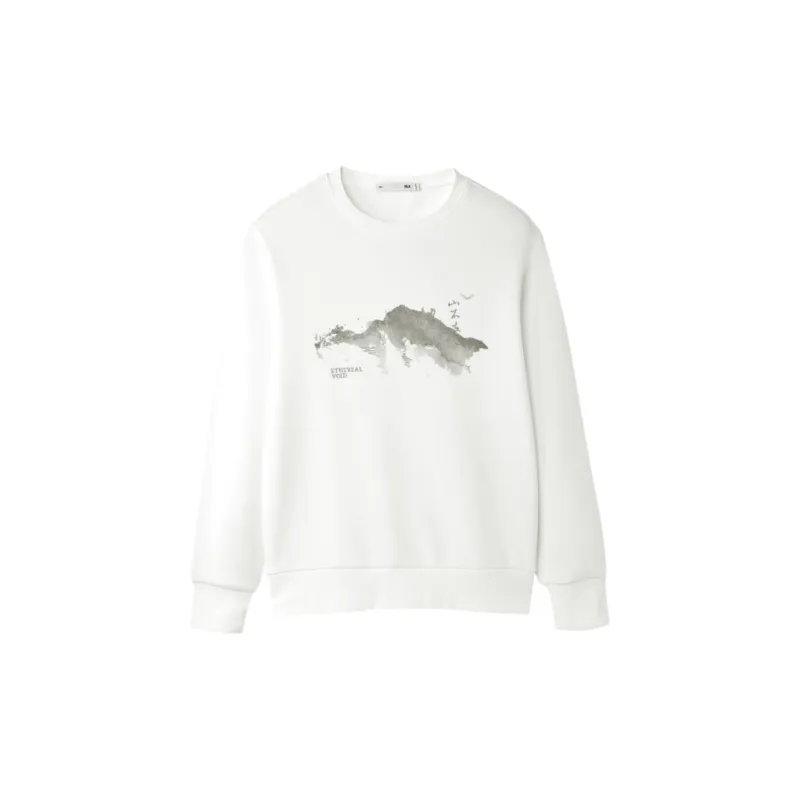 HLA The Mountain Is Not In The High Series Sweatshirts Unisex-4