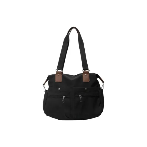 Yalu Canvas Canvas bag Airbag Handbags Regular Women's Black/Khaki/White