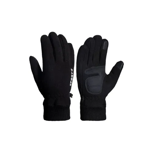 HNJ Riding Equipment Glove Outdoor, Picnicking, Running, Mountaineering Unisex Polar Fleece