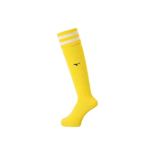 Mizuno Knee-High Socks Men's Yellow