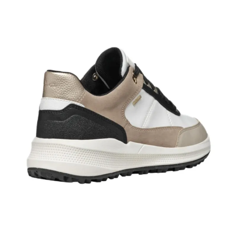 GEOX Pg1x Ab Low Top Casual Shoes Women's White Umber-2